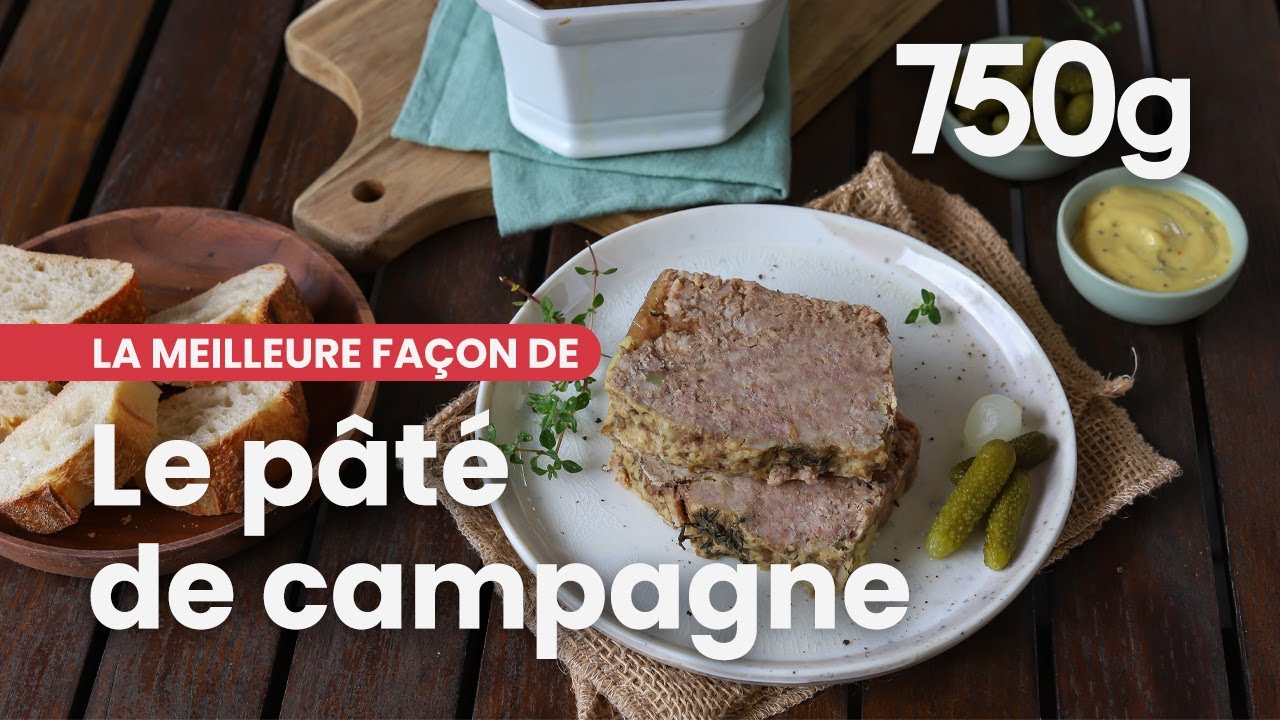 La meilleure façon de... Réussir son pâté de campagne - 750g