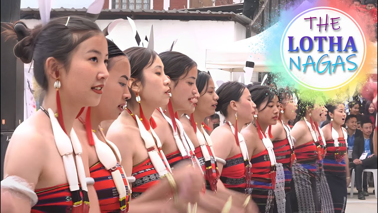 St Joseph College Jakhama Spring fest 2023 ' Tokhu Emong' Dance by Lotha Naga  Tribe