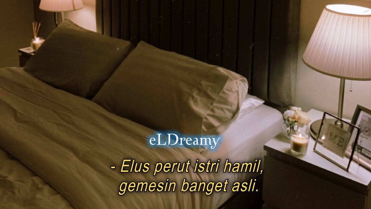 ASMR Husband Indonesia | Elus perut hamil sebelum tidur | suara cowok | cuddle | clingy