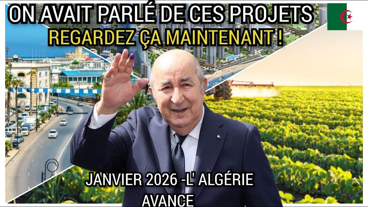 On avait parlé de ces projets… Regardez ce qui arrive MAINTENANT en janvier 2026