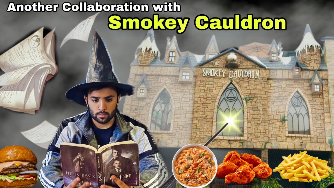Сотрудничество с Smokey Cauldron ke sath 🤝 | Ресторан в стиле Гарри Поттера | Обзор пакистанской ...