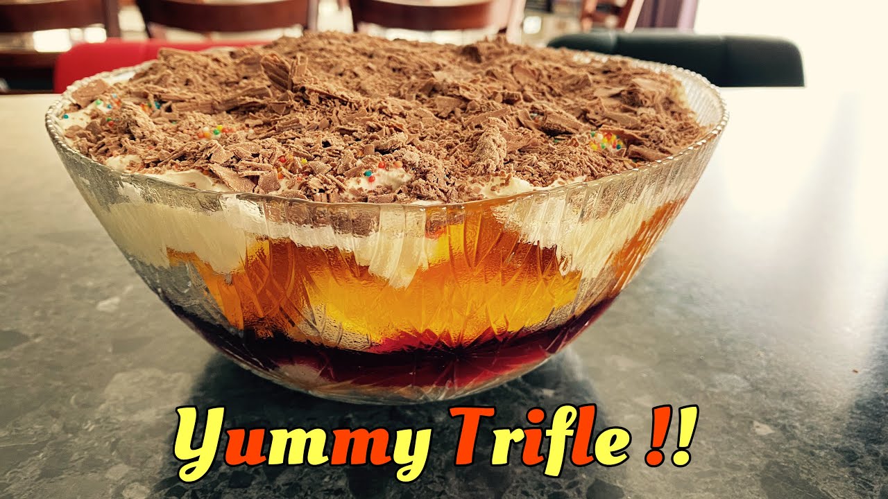 Easy Trifle Recipe Best Christmas Desserts #triffle #christmas #recipe