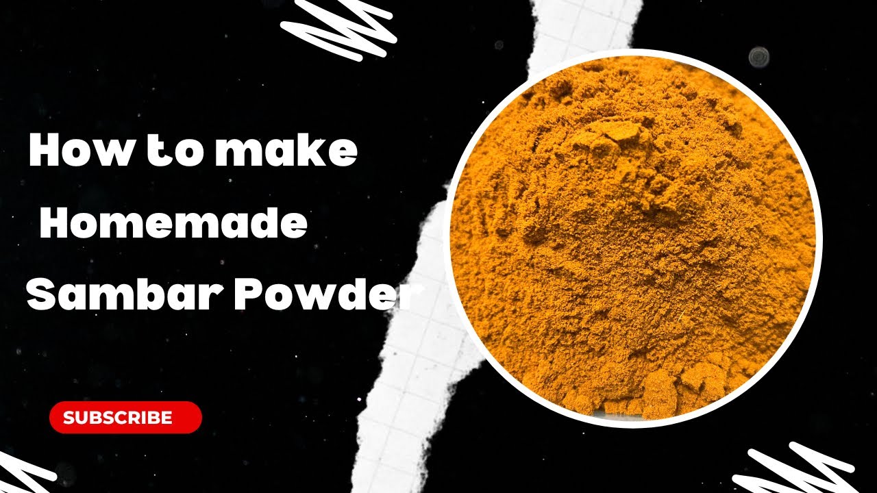 Homemade Sambar Powder #food #cooking #recipe #lunch