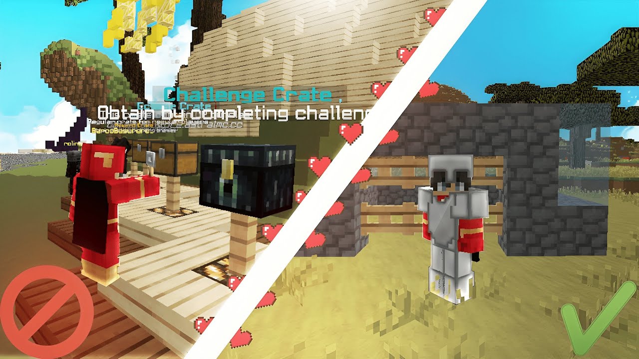 Sobreviví 100 días en Minecraft HCF sin RANGO!
