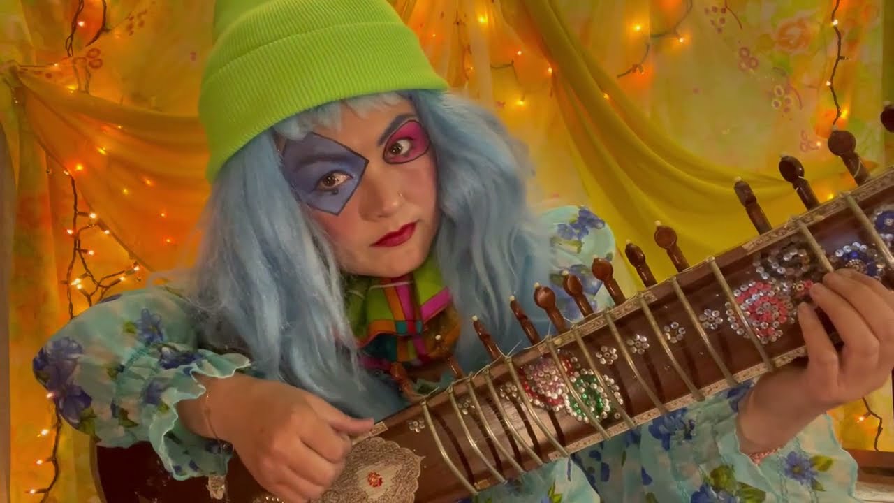 Gabby La La - Yellow and Blue SITAR