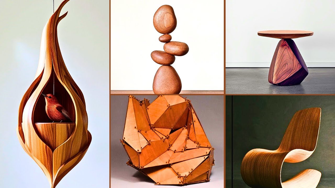 Balancing Wood Art