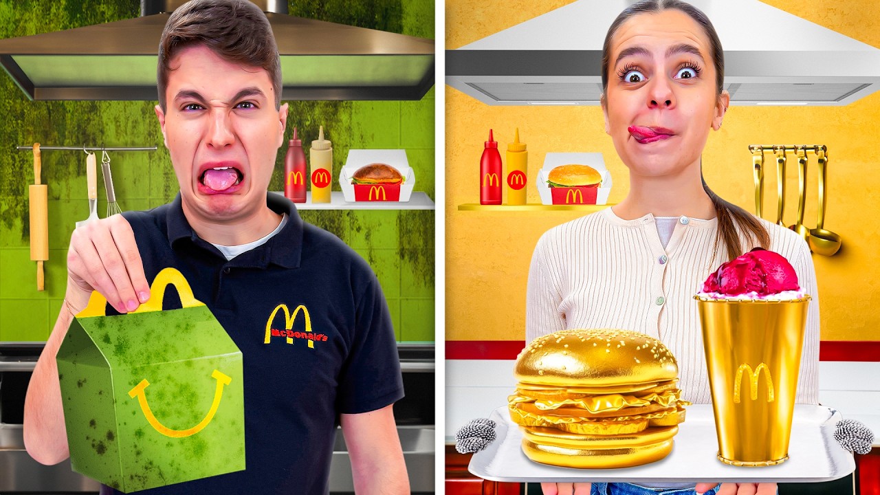 HO APERTO 5 UN MC DONALD’S IN CASA CON TUTTI I NOSTRI AMICI YOUTUBER NELLA VITA REALE PER 24 ORE!🍟