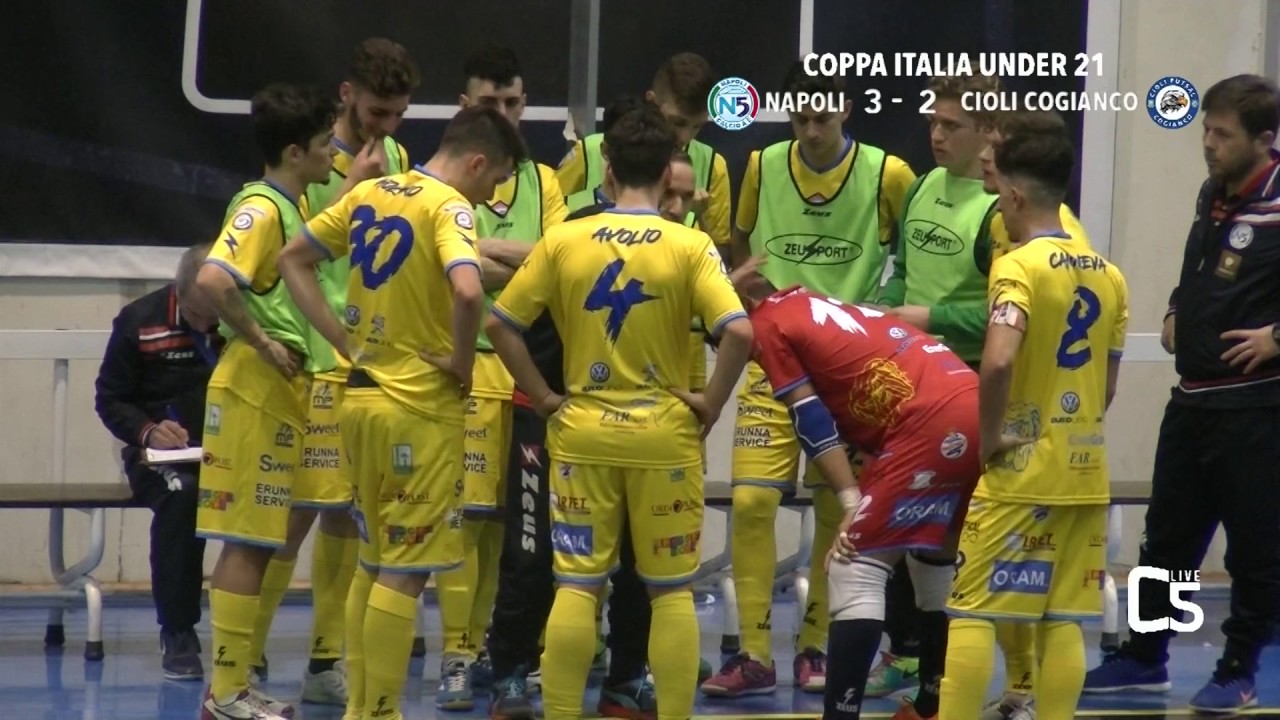 Calcio a 5, Coppa Italia Under 21: Napoli - Cioli Cogianco, highlights e interviste