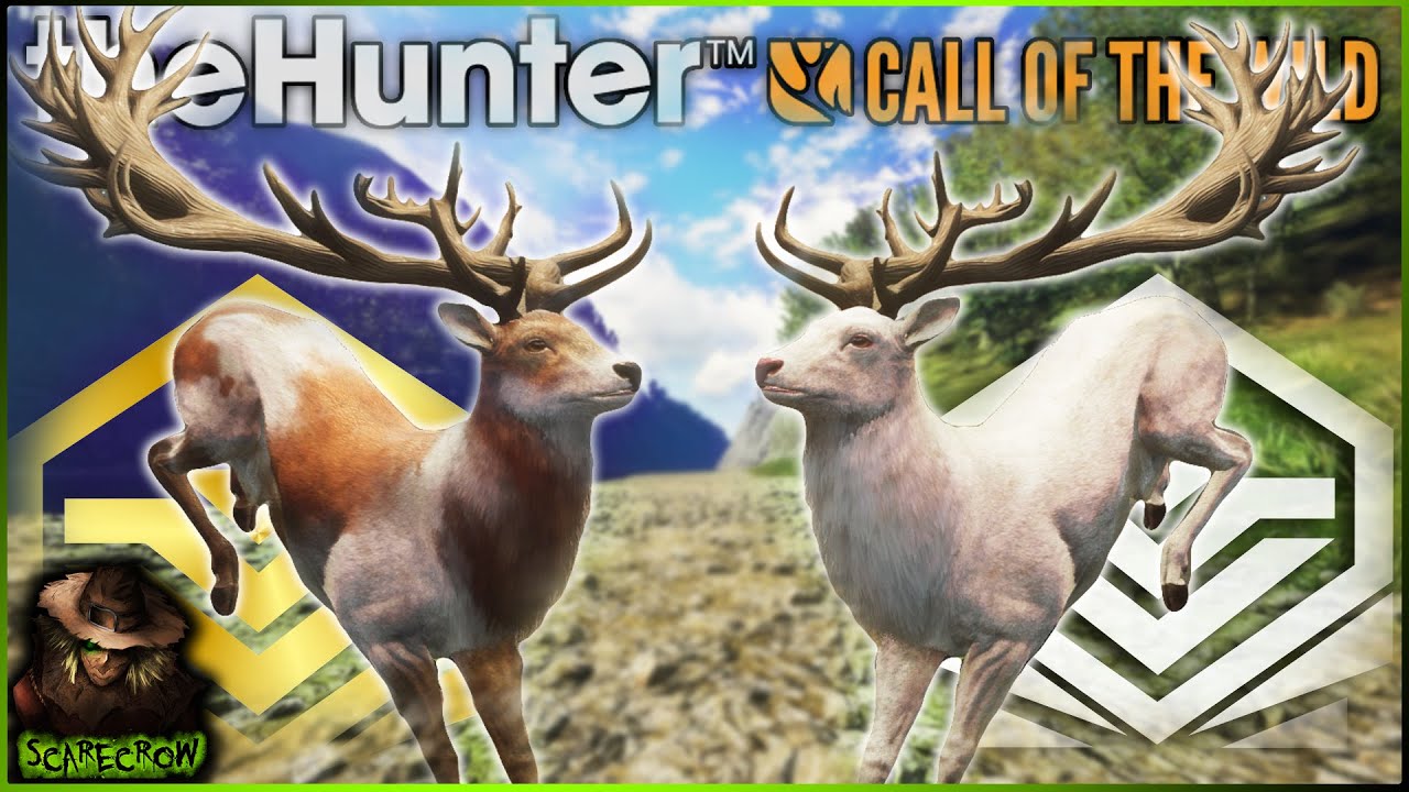 ALBINO DIAMOND RED DEER! First Super Rare From The Great One Grind! Call of the wild