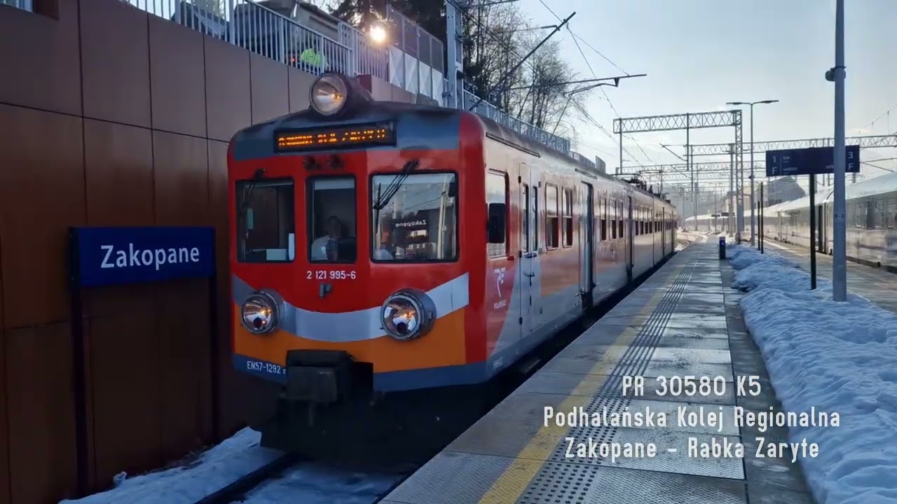 PKP stacja #Zakopane w oczekiwaniu na EIC Kaszub #Halny #Janosik