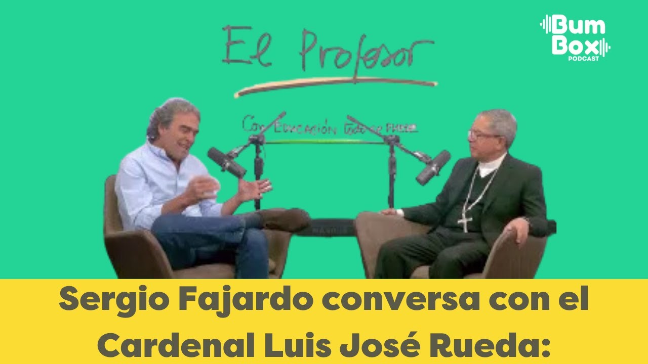 Sergio Fajardo conversa con el Cardenal Luis José Rueda: “Tenemos que llegar a la compasión social”