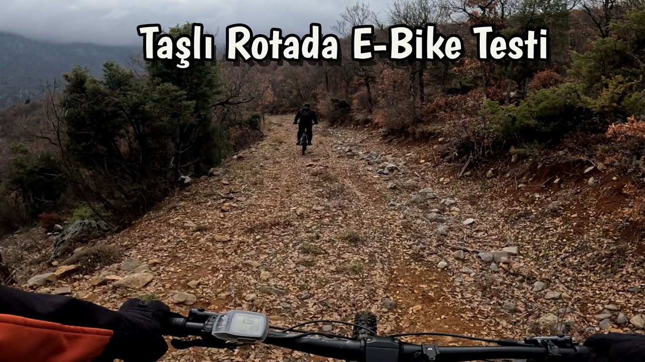 E-Bike İle Taşlı Yol Testi-Bozuk Yollardan Çıkabildik mi?-Çamurseverler Buraya!