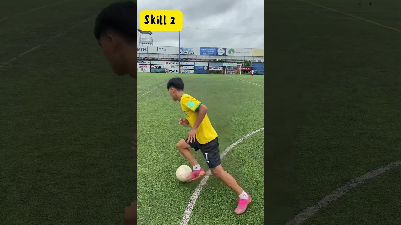 Easy Gareth bale skill tutorial #footballtutorials #garethbale #footballskill