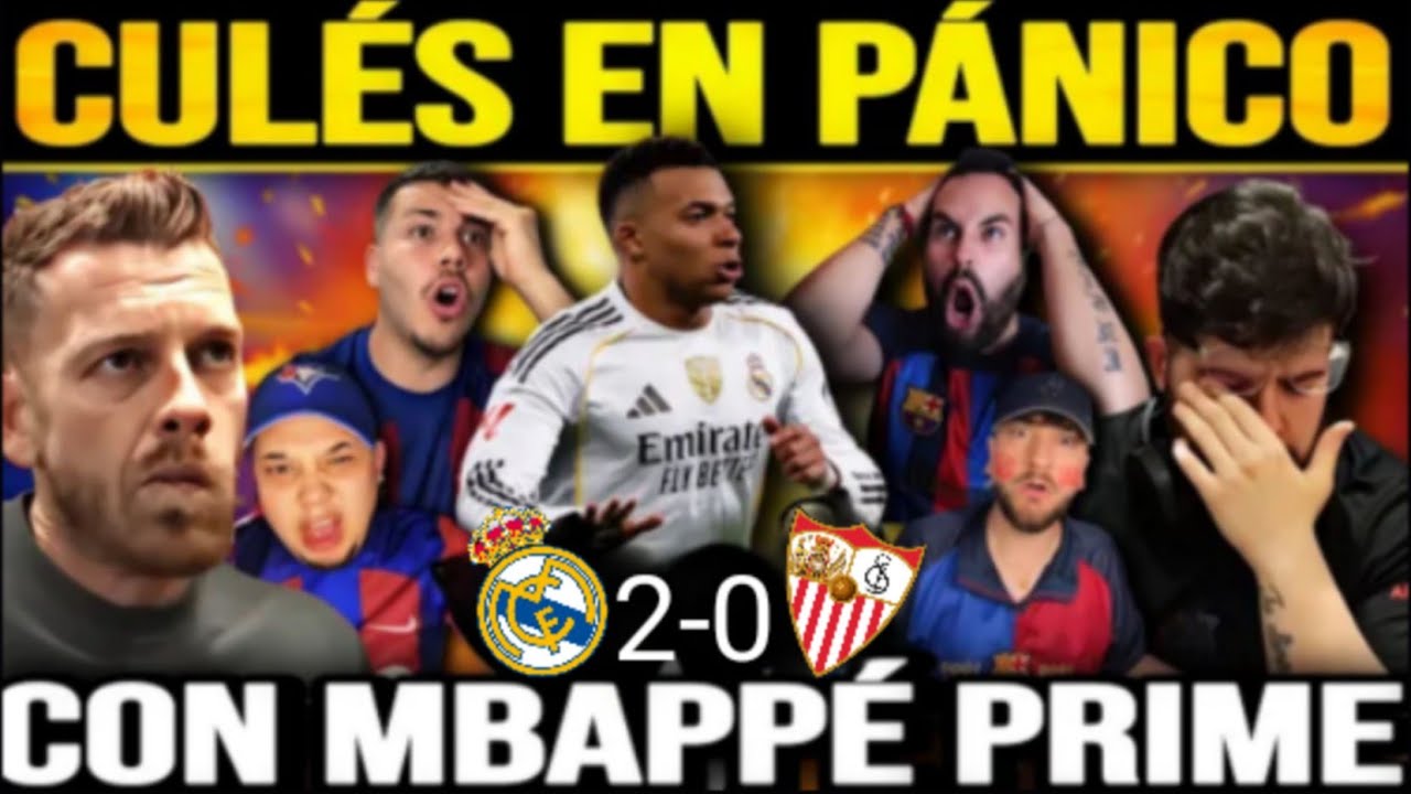 😂🔥 LOS MEJORES LLOROS DE LOS CULES EN EL REAL MADRID 2-0 SEVILLA (EL MADRID VUELVE AL PRIME)
