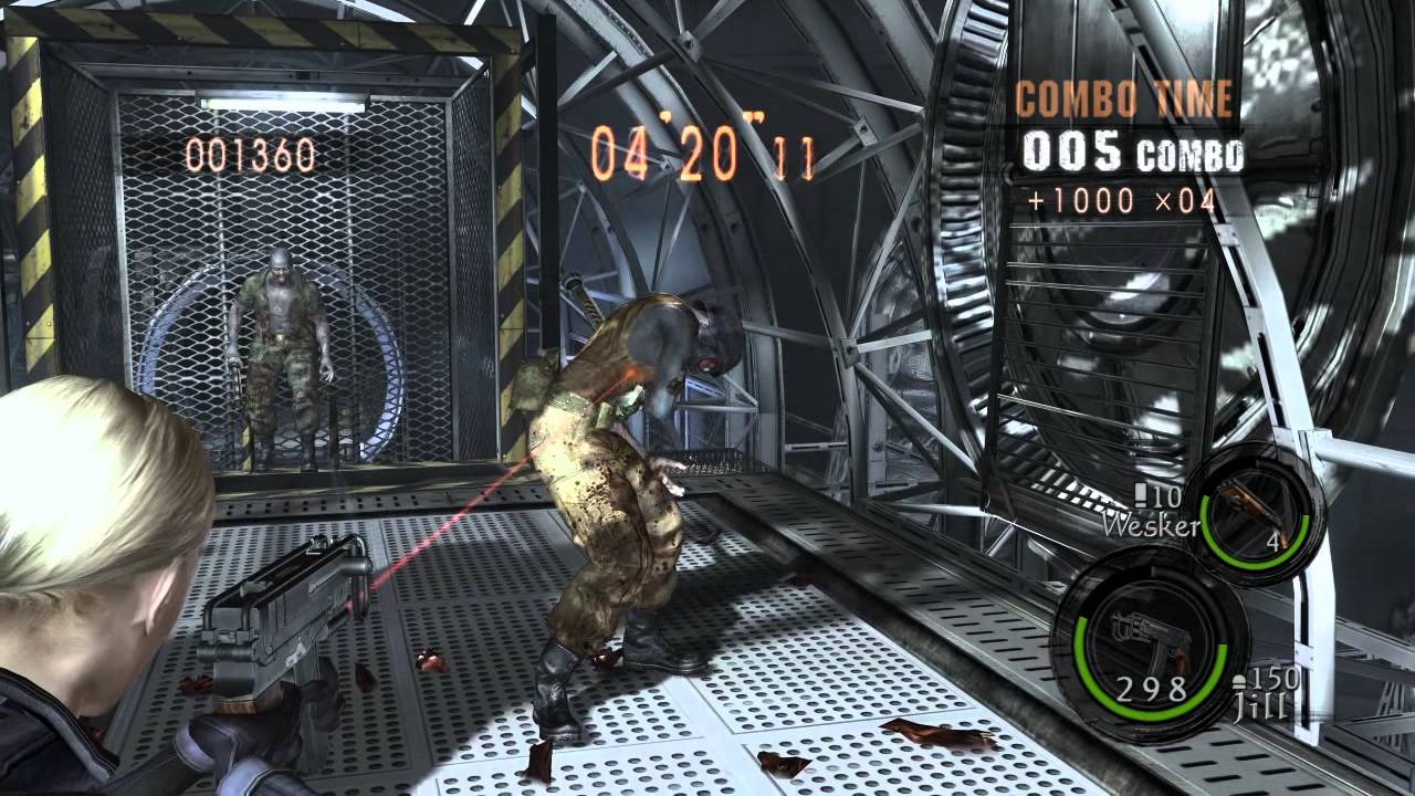 Cwown 143 - Resident Evil 5 - 3 player No Mercy!