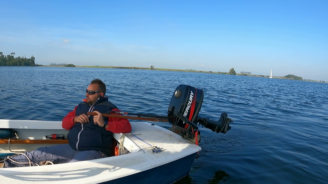 Zeilen (Solo) met volksboot op het Veerse Meer (08/10/2021)