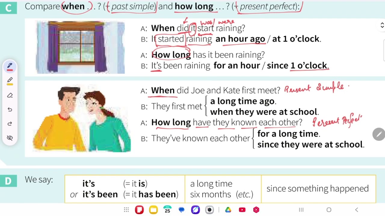 For and Since | English Grammar in Use #english #learning #mechvate #englishgrammar 