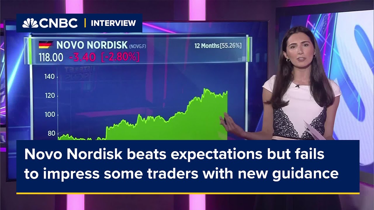 Novo Nordisk beats expectations but fails to impress some traders with new guidance
