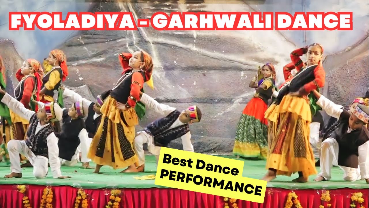 Garhwali Folk Dance by Kids | Uttarakhand Culture | Traditional Performance