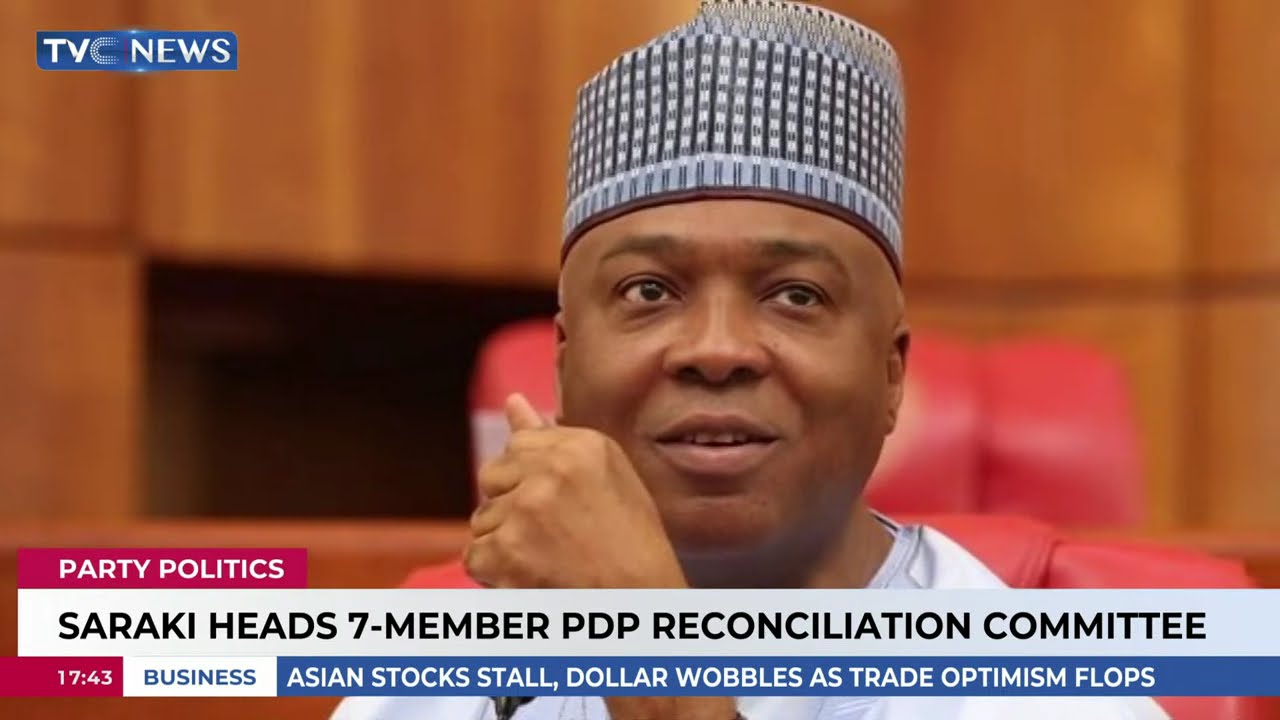 Saraki Heads 7-Member PDP Reconciliation Committee