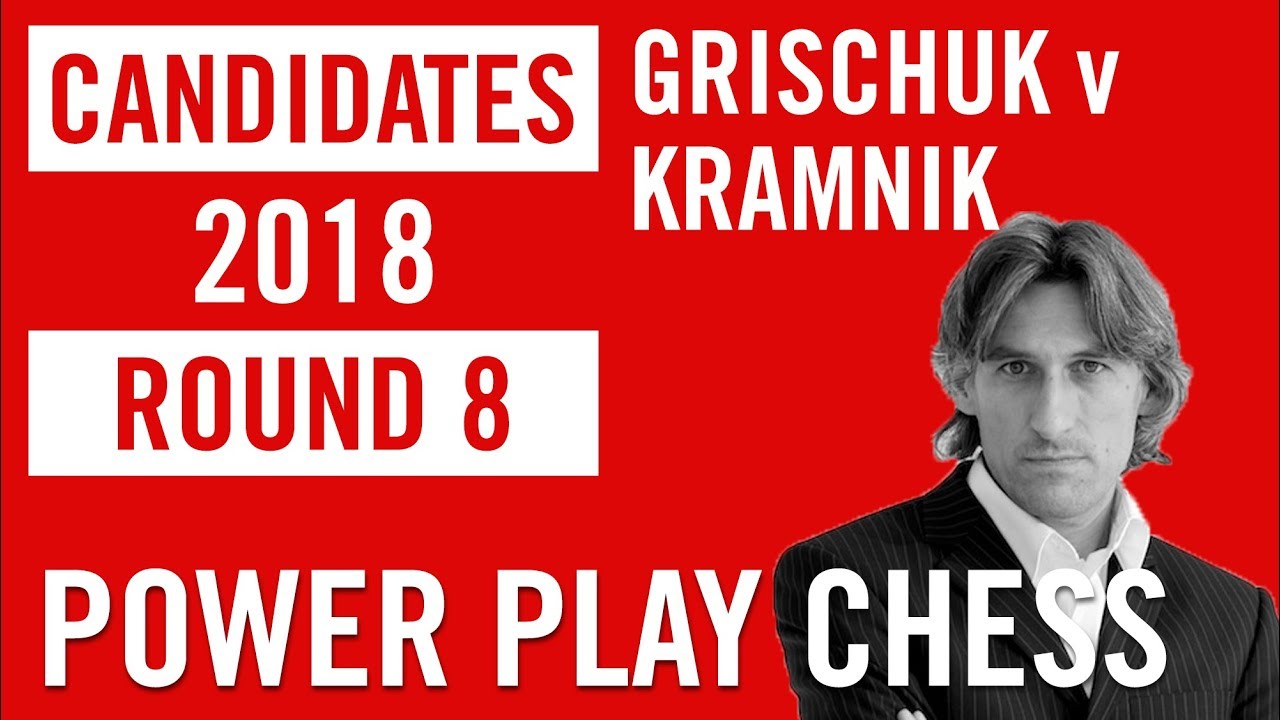 World Chess Candidates 2018 | Berlin | Round 8 - Grischuk v Kramnik