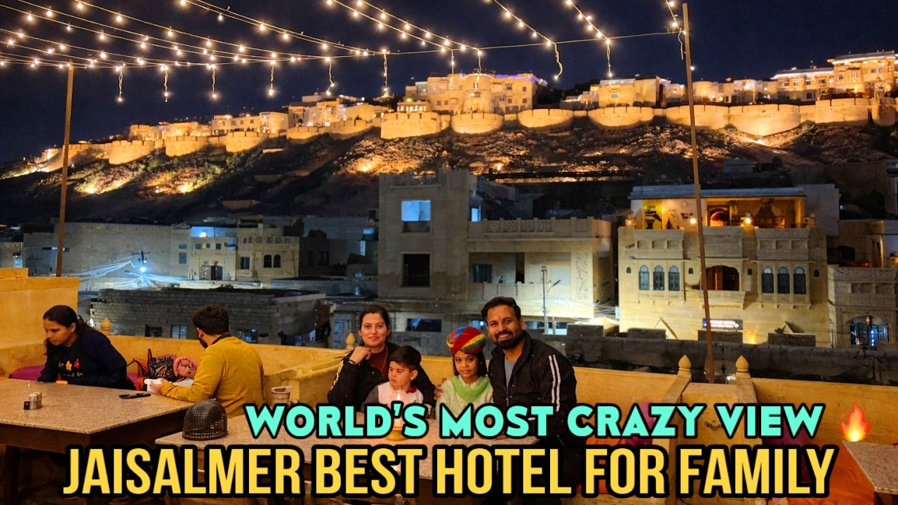 Best Hotel Near Jaisalmer Fort 🏰 | We Didn’t Expect THIS View!