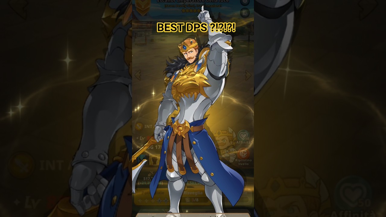 ESCANOR THE EMPEROR OF LIGHT | 7 DEADLY SINS IDLE #7dsidle #escanor #7ds #7dsglobal #dps #emperor