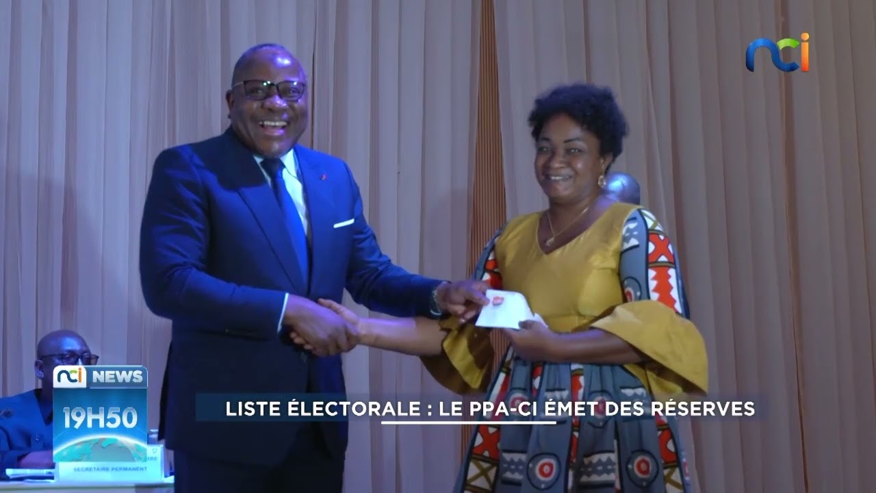 NCI News | Liste électorale : le PPA-CI émet des réserves