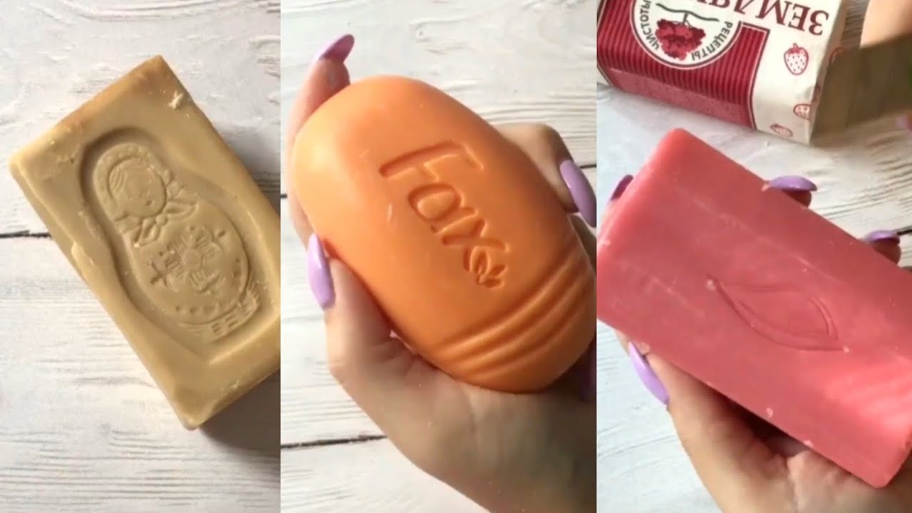Oddlysatisfying Old Soap Cutting Extra Crunchy Asmr 🧼 #asmr #drysoap #crunchyasmr 