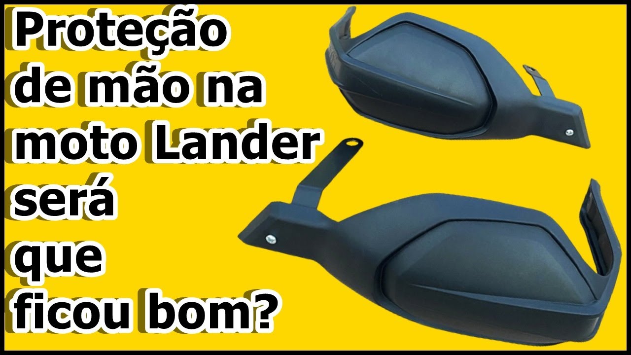 COMO INSTALAR O PROTETOR DE MÃO da marca GBS na MOTO LANDER.