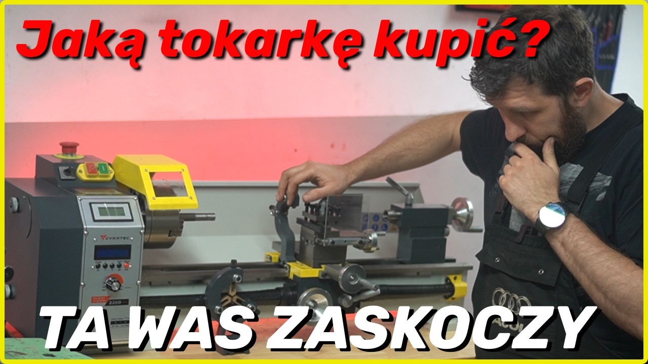 Myślałeś, że ta Tokarka to kolejny typowy &bdquo;Chińczyk&rdquo;... Zobacz jak bardzo się mylisz.