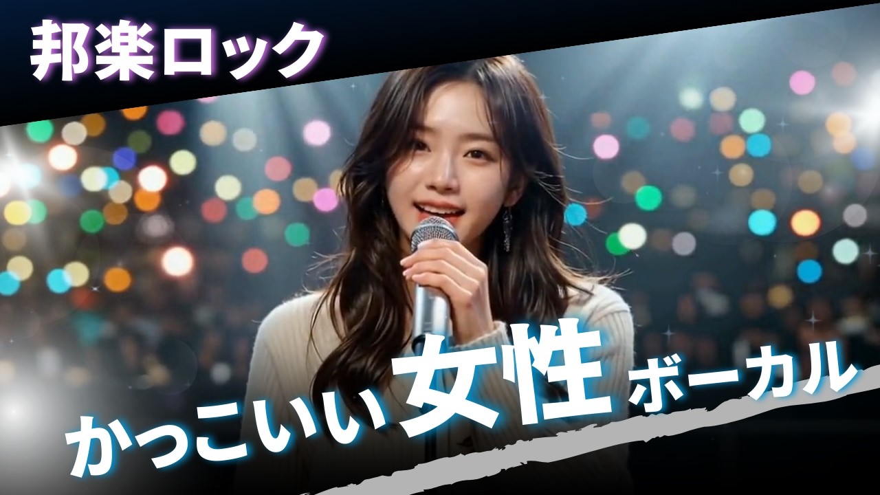 【邦楽Playlist】私が好きな かっこいい女性ボーカル曲