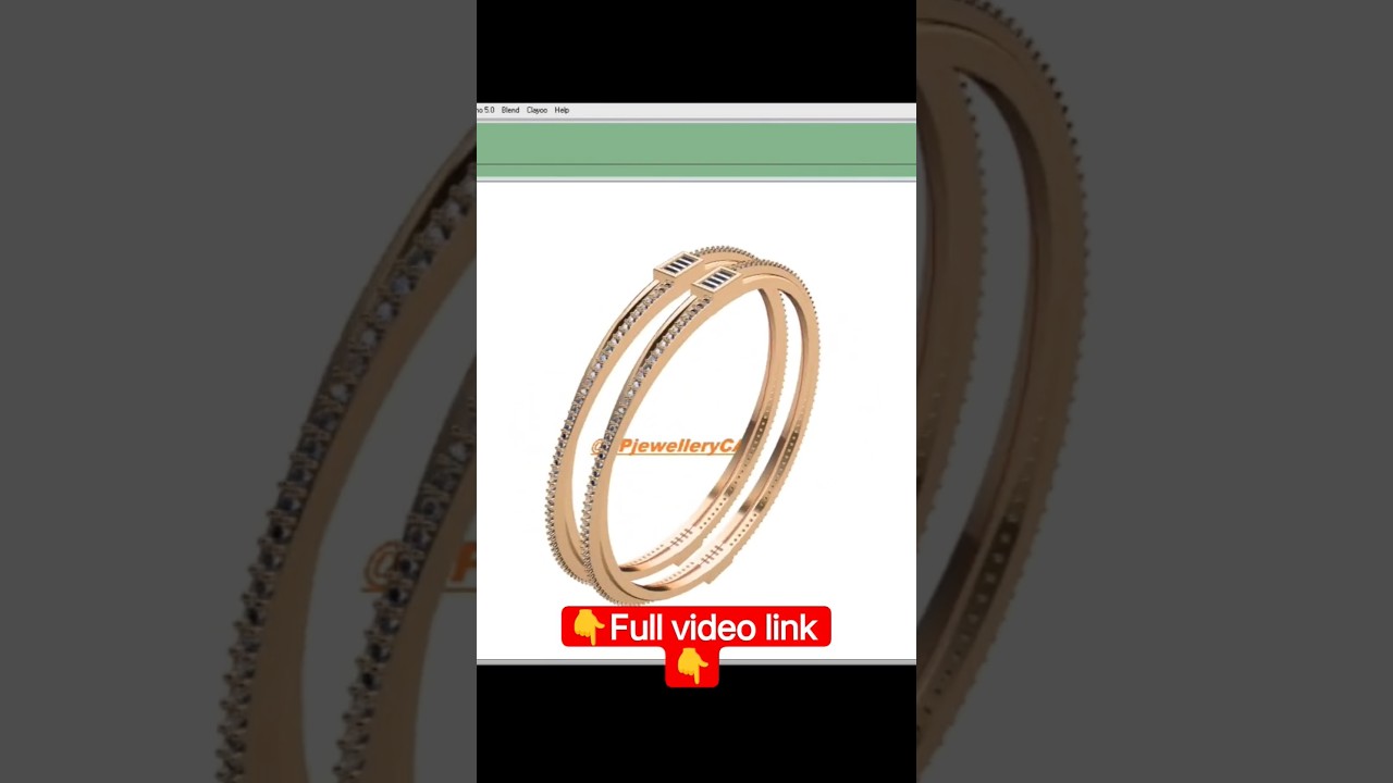 how to make a simple bangle in Matrix 9 @APjewelleryCAD 