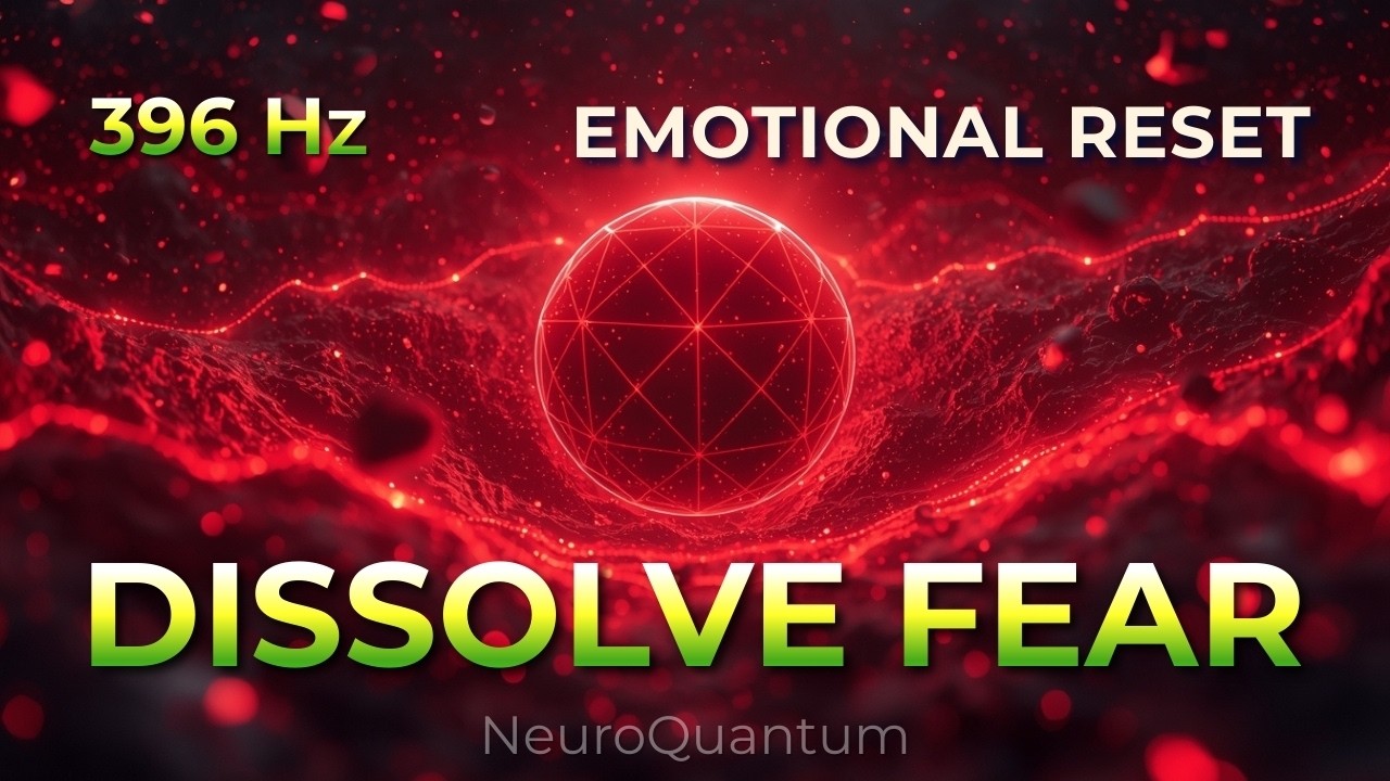 396 Hz | DISSOLVE FEAR & Emotional Grounding | Root Chakra Reset | Let Go