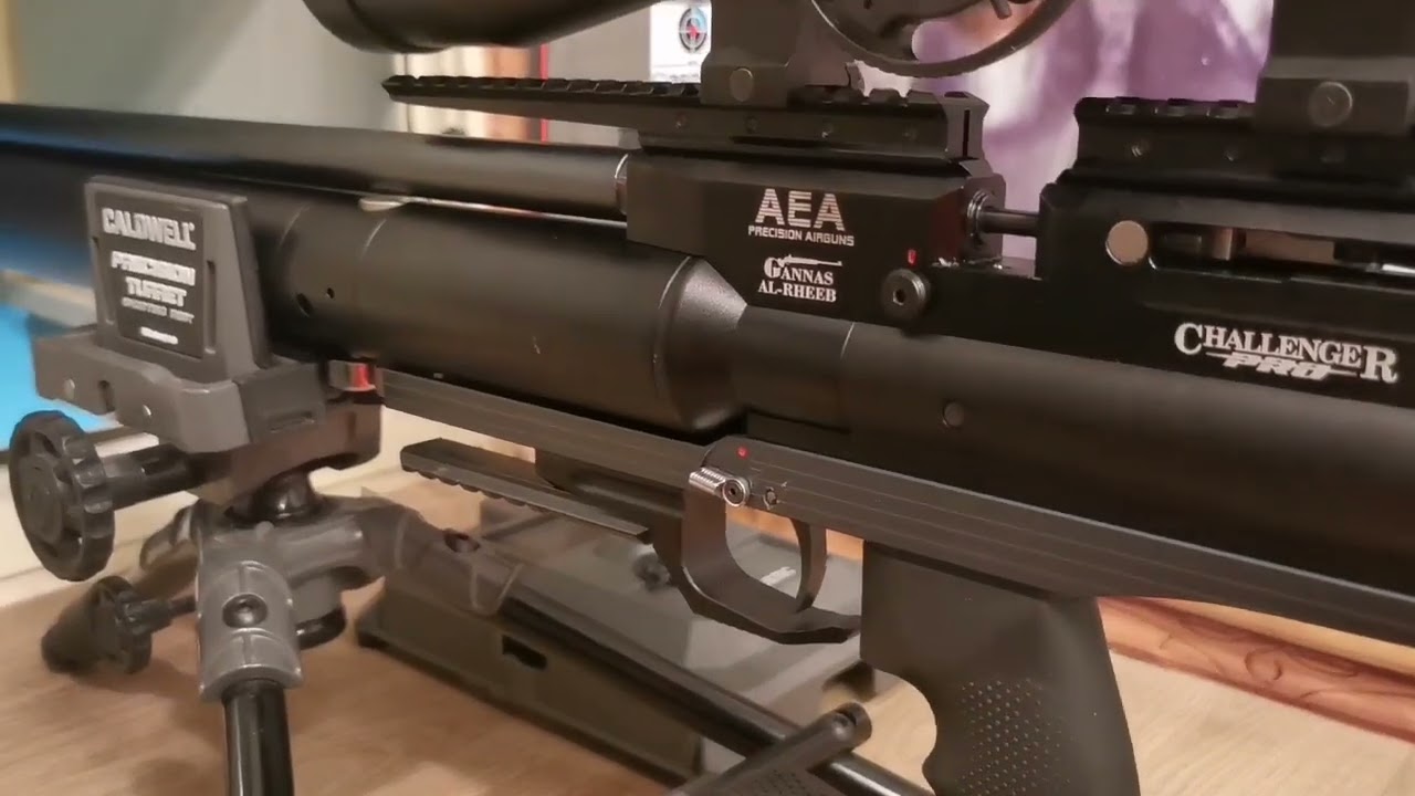 البندقية الهوائية CHALLENGER من شركة AEA تقرير سريع على خمسين متر