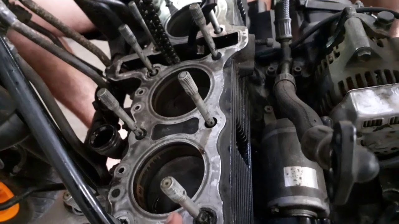desmutando o motor da moto 650 *bandit 650*