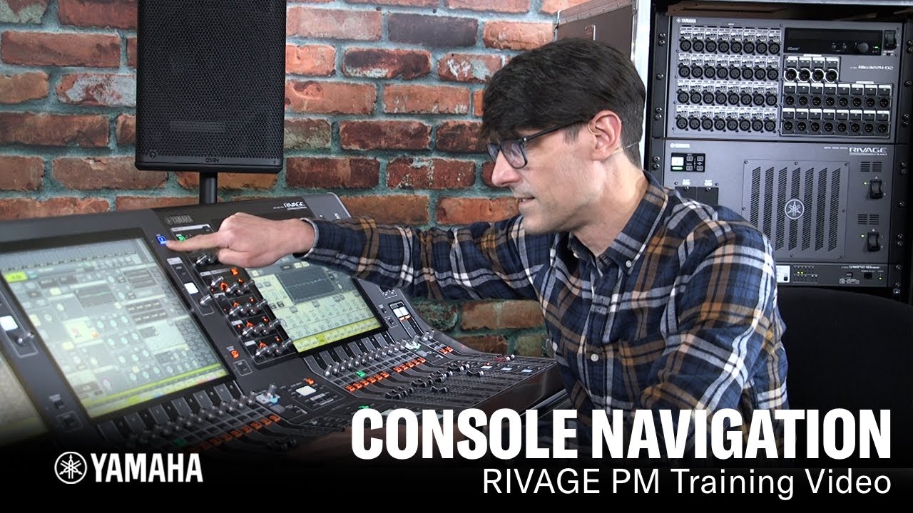 RIVAGE PM Training Video - Console Navigation
