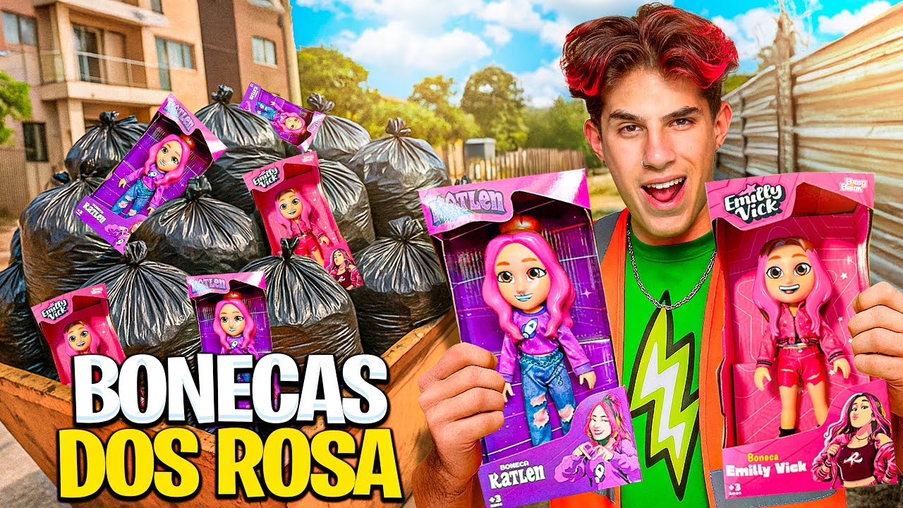 ENCONTREI AS BONECAS DA KATLEN E DA EMILLY NO LIXO *eram novas?