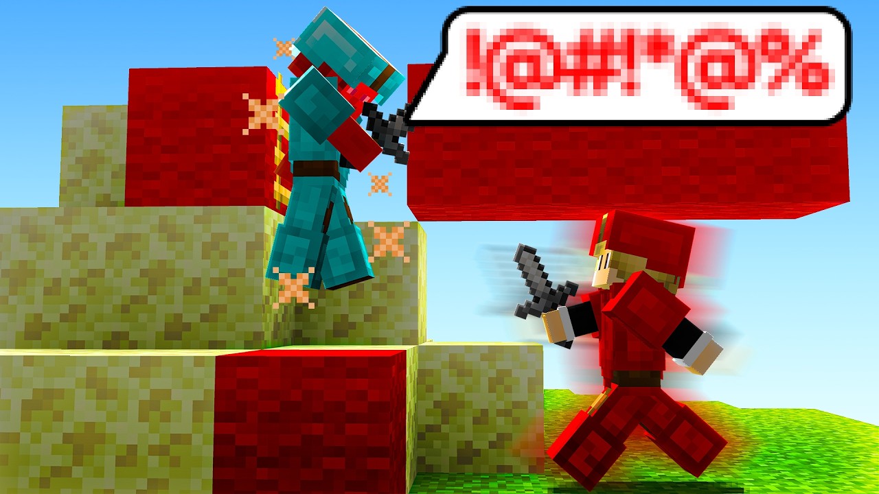 ABUSEI dos BLOCKPLACEMENTS MAIS TRYHARDS no BEDWARS!