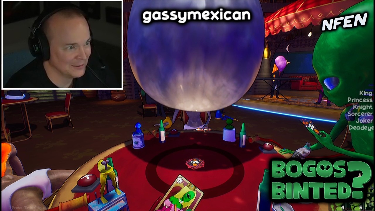 NEW GAME MODE - Mr Sark W/ GassyMexican, NFEN & Stu (Bogos Binted?)
