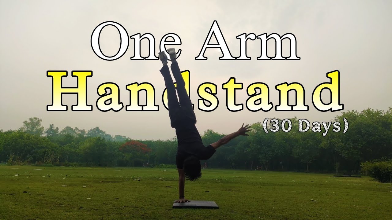 From Zero To One Arm Handstand #calisthenics