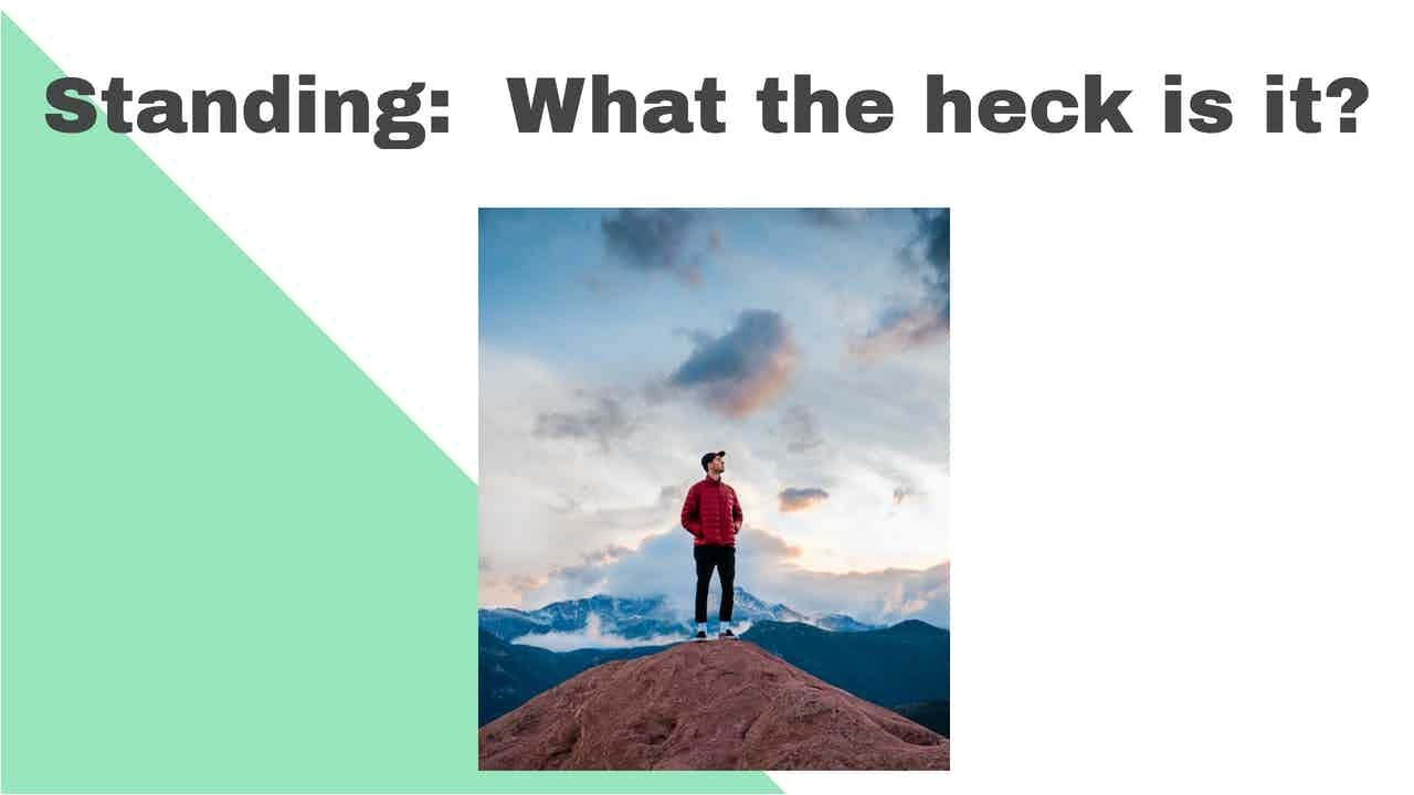 What is the Constitutional Requirement of Standing