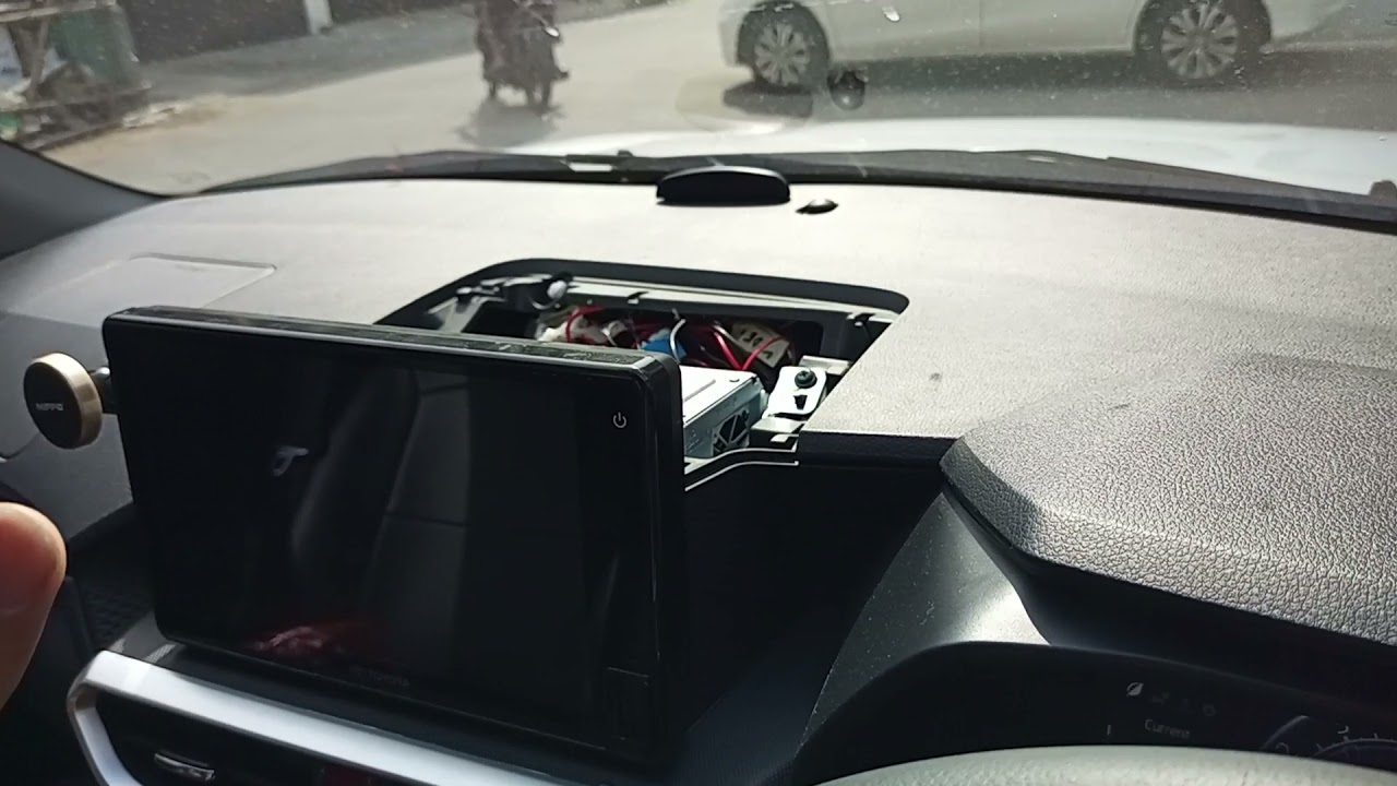 pasang kamera depan, kamera samping, sensor parkir depan pake head unit original toyota raize pnp