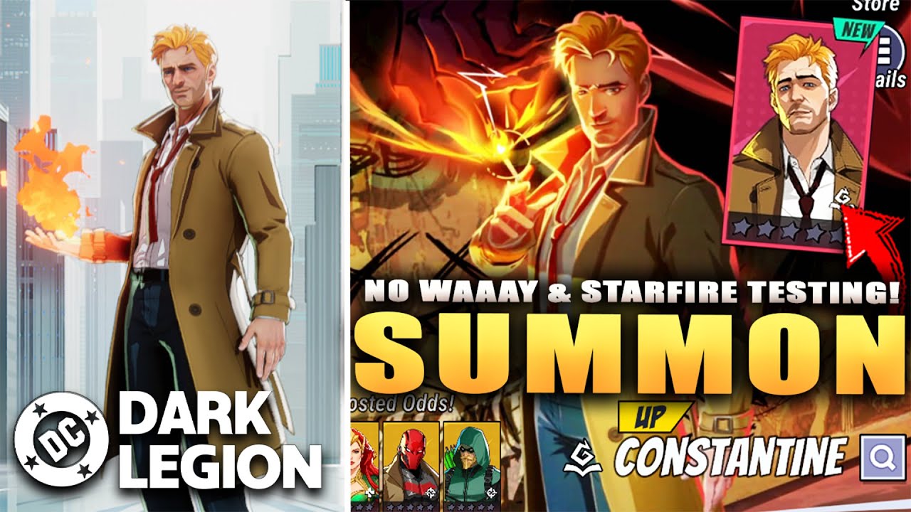*NEW* CONSTANTINE 100+ SUMMONS & TESTING STARFIRE IN DARKEST TIMELINE! (DC: Dark Legion)