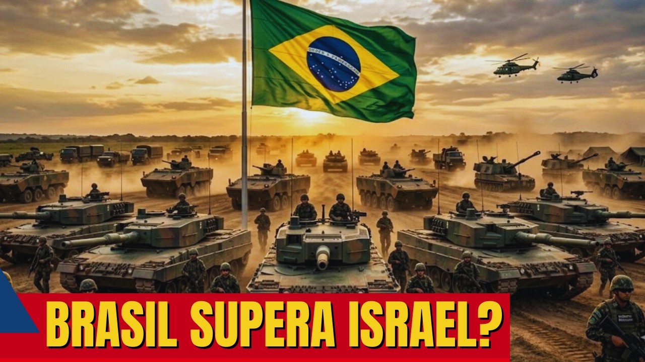 Brasil Supera Israel e Alemanha — e a Razão NÃO é o Exército