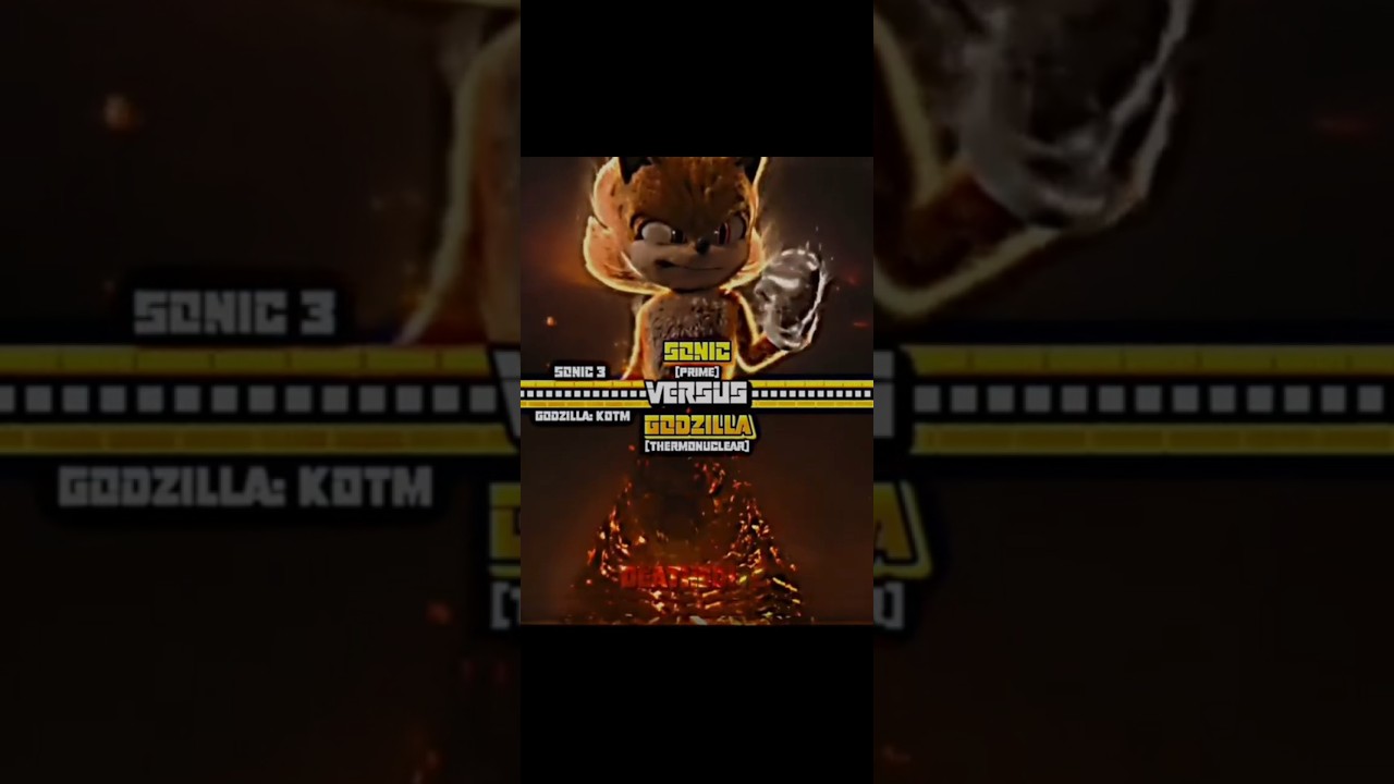 super sonic vs thermonuclear godzilla