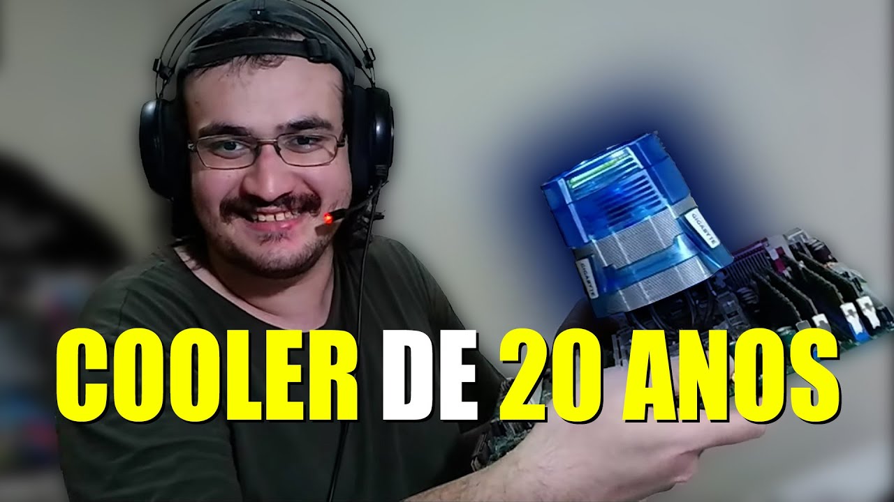 ET COMPROU UM COOLER DE 20 ANOS ATRÁS! PEGOU FOGO?