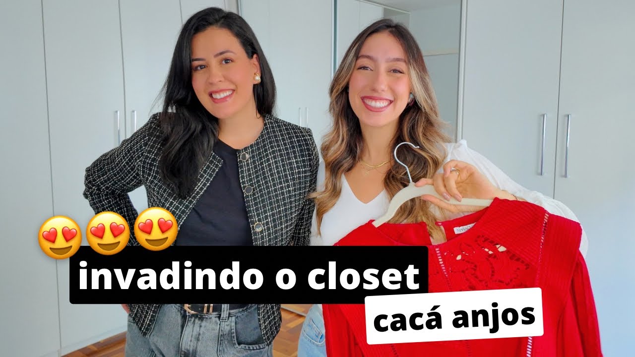 ROUPAS COM ALMA ✨ Tour no closet com Cacá Anjos! Moda & Estilo Pessoal