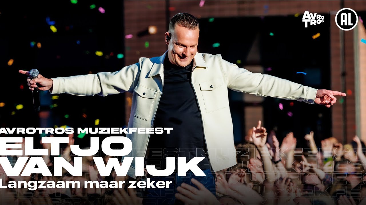 Eltjo van Wijk - Langzaam maar zeker (LIVE) • Muziekfeest op het Plein 2025