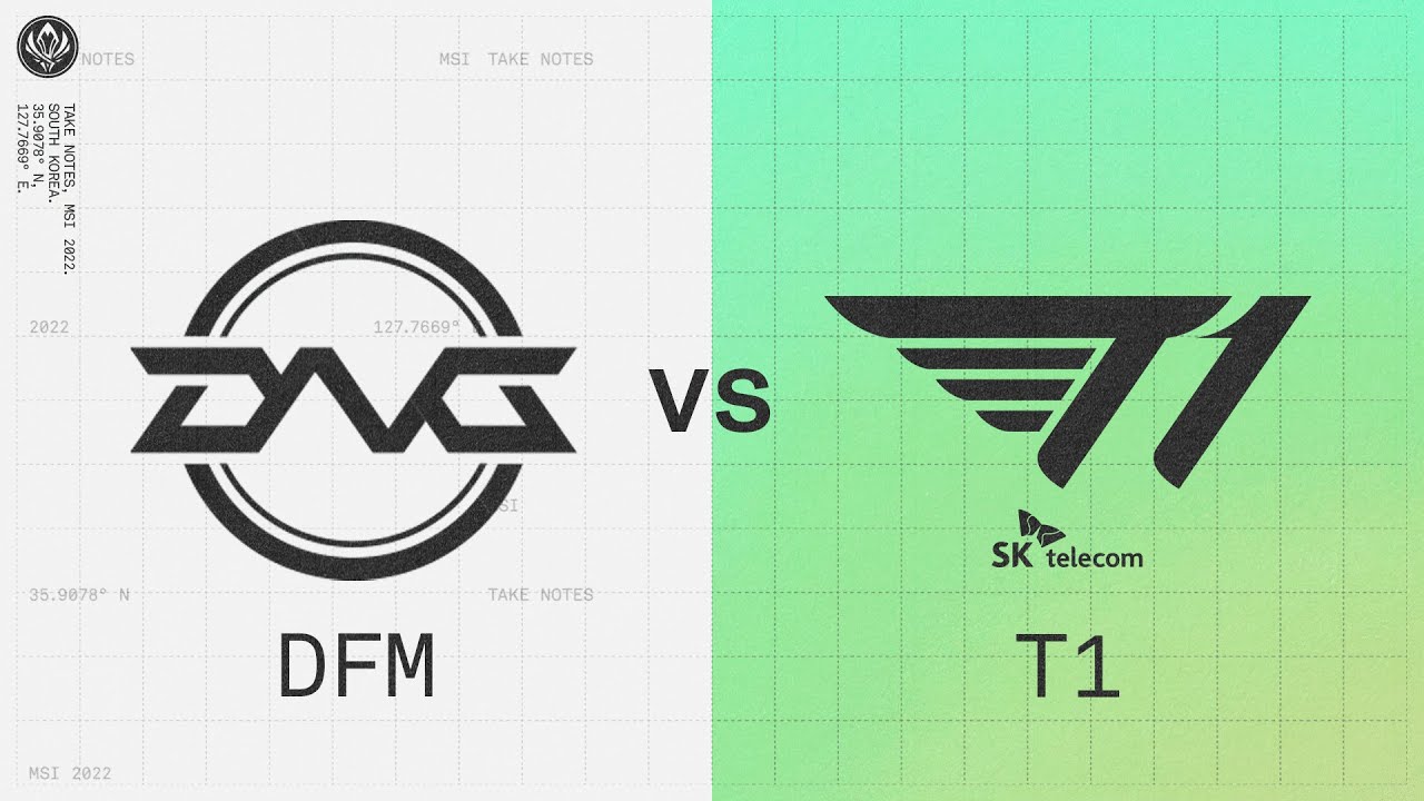 DFM vs T1 | 2022 MSI Groups Day 6 | DetonatioN FocusMe vs. T1